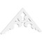 Ekena Millwork Pitch Vienna Architectural Grade PVC Gable Pediment, 36"W x 15"H x 1"P (10/12) GPP036X015X100VIE - alternate 1
